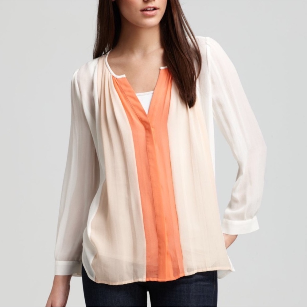 Joie 100% Silk ombré Women's Blouse Top